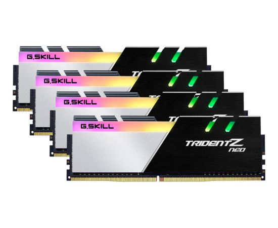 G.Skill DDR4 - 64 GB -3600 - CL - 18 - Quad  Kit, RAM, Trident Z Neo (F4-3600C18Q-64GTZN)