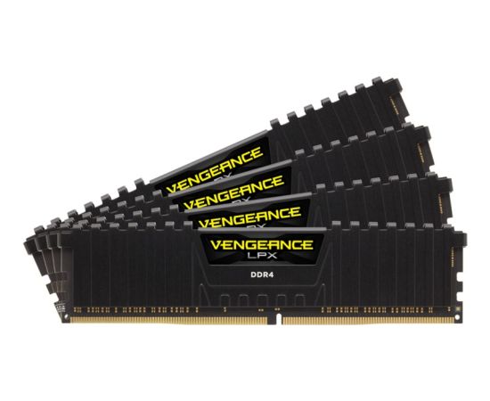 Corsair DDR4 - 128 GB -2666 - CL - 16 - Quad Kit, RAM - Vengeance LPX ( CMK128GX4M4A2666C16)