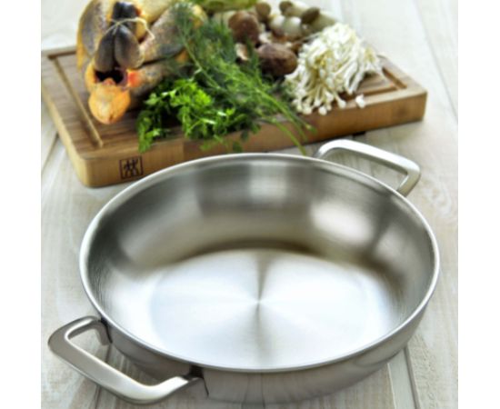 DEMEYERE Multifunction 7 28 cm steel frying pan with 2 handles 40850-954-0