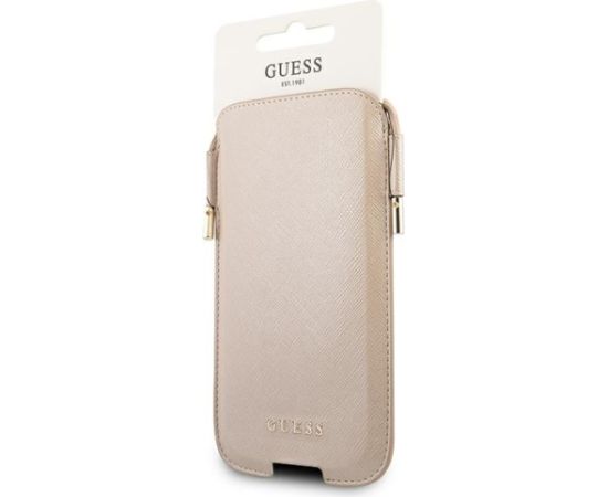 Guess Torebka GUHCP12MSAPSLG 6,1" złoty|gold Saffiano