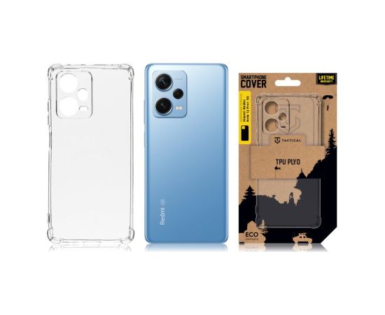 Tactical TPU Plyo Cover for Xiaomi Redmi Note 12 Pro+ 5G Transparent