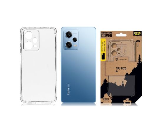 Tactical TPU Plyo Cover for Xiaomi Redmi Note 12 Pro 5G Transparent