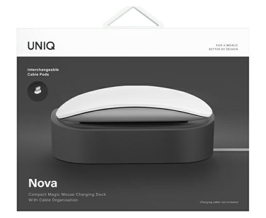 UNIQ Nova Magic Mouse dokstacija tumši pelēka|tumši pelēka