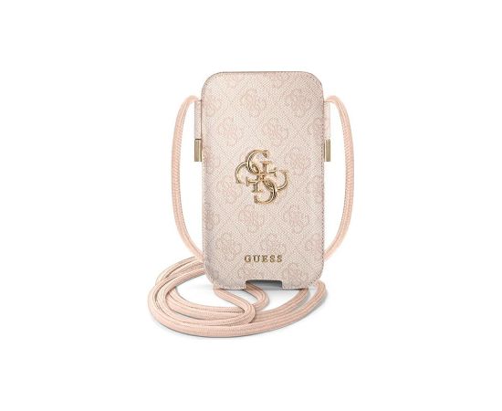 Guess smartphone purse 6,7" GUPHL4GMGPI pink 4G Big Metal Logo