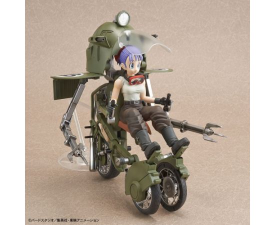 Figurine collector's BANDAI Dragon Ball Rise Mechanics Bulma S No.19 Motorcycle