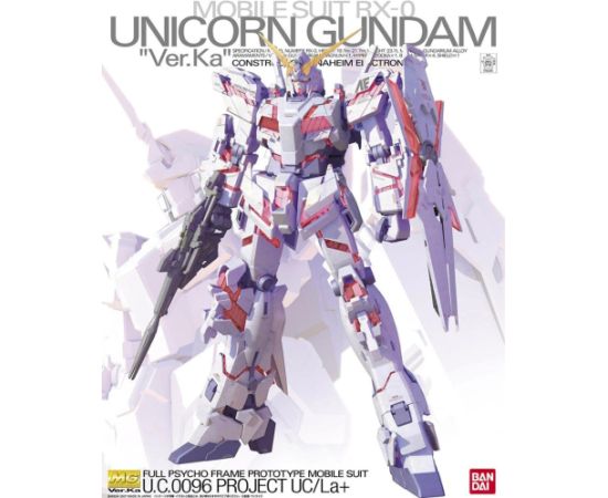 Bandai MG 1/100 UNICORN GUNDAM Ver.Ka