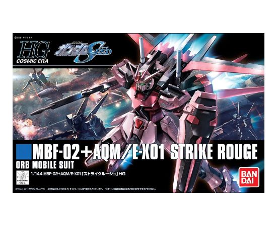 Bandai HGCE 1/144 MBF-02+AQM / E-X01 STRIKE ROUGE