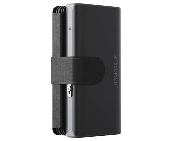 ROMOSS Solar Powerbank 30000mAh 65W Black