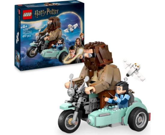 Lego Harry Potter Przejażdżka motocyklowa Hagrida i Harry’ego (76443)