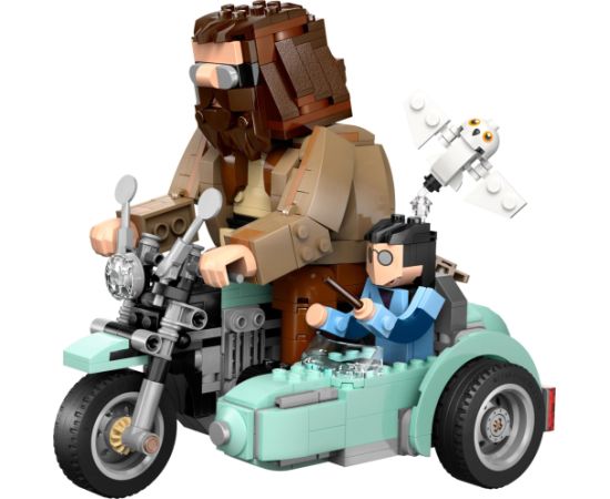 Lego Harry Potter Przejażdżka motocyklowa Hagrida i Harry’ego (76443)