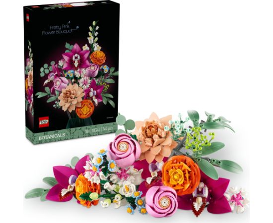 Lego Botanicals Piękny bukiet różowych kwiatów (10342)