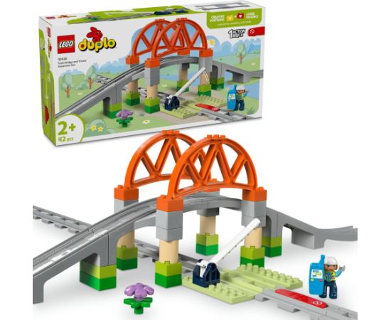 Lego Duplo Most i tory kolejowe — zestaw rozszerzający (10426)