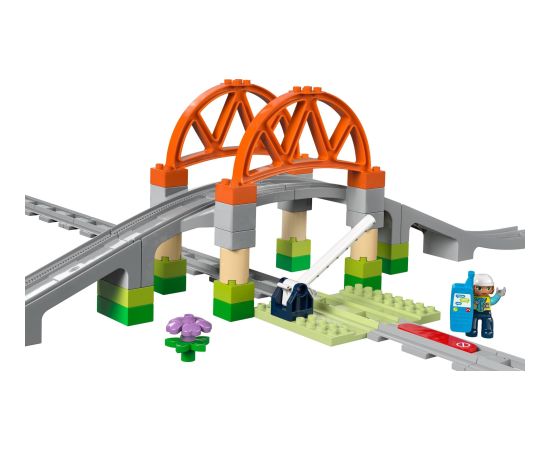 Lego Duplo Most i tory kolejowe — zestaw rozszerzający (10426)