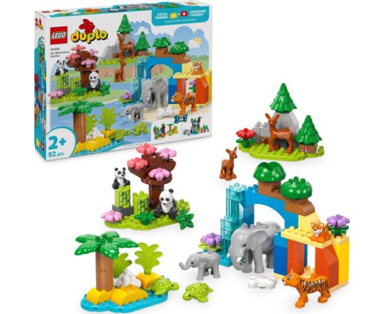 Lego Duplo Rodziny dzikich zwierząt 3 w 1 (10446)