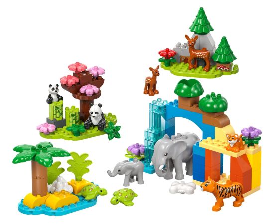 Lego Duplo Rodziny dzikich zwierząt 3 w 1 (10446)