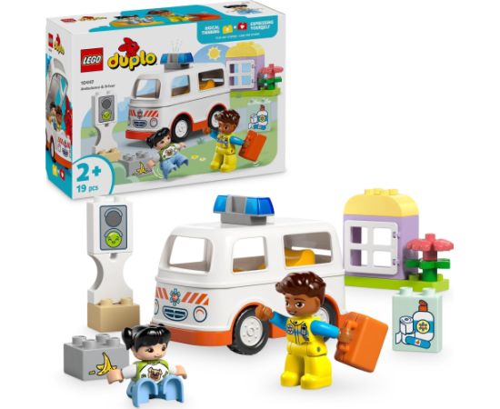 Lego Duplo Karetka z kierowcą (10447)