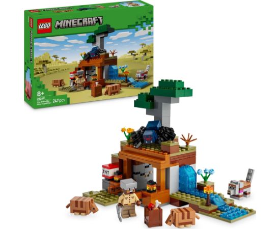 Lego Minecraft Wyprawa do pancernikowej kopalni (21269)