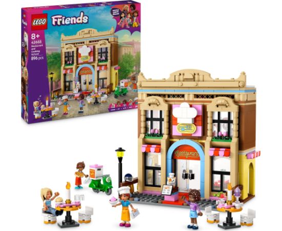 Lego Friends Restauracja i szkoła gotowania (42655)