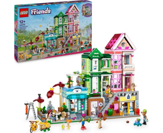 LEGO Friends Mieszkania i sklepy w mieście Heartlake (42670)