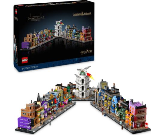 Lego Harry Potter Magiczne sklepy na Ulicy Pokątnej (76444)