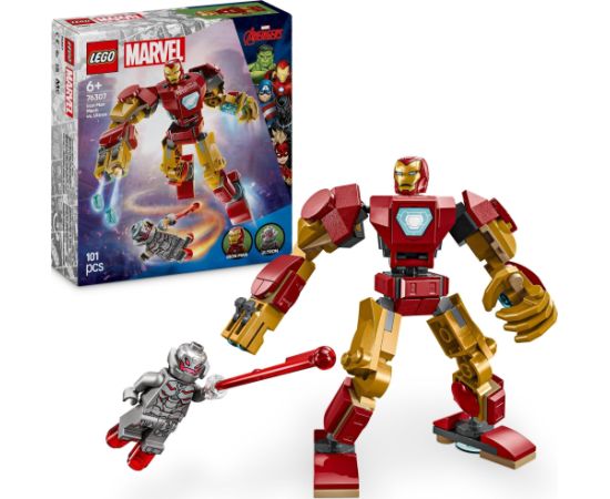 Lego Marvel Mech Iron Mana kontra Ultron  (76307)