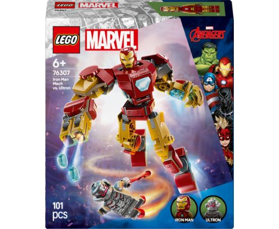 Lego Marvel Mech Iron Mana kontra Ultron  (76307)