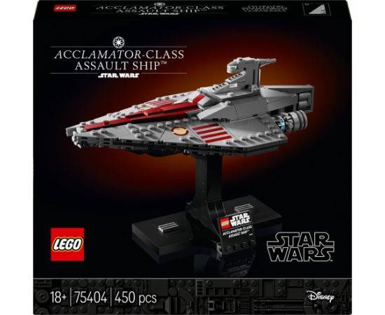 Lego Star Wars Krążownik szturmowy typu Acclamator (75404)