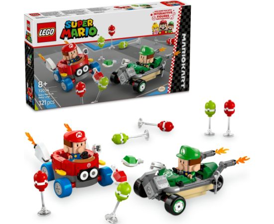 Lego Super Mario Mario Kart™ – Baby Mario kontra Baby Luigi (72034)