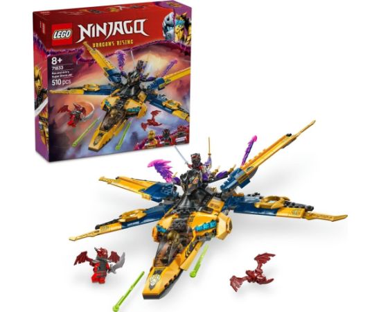 Lego Ninjago Ras i burzowy superodrzutowiec Arina (71833)