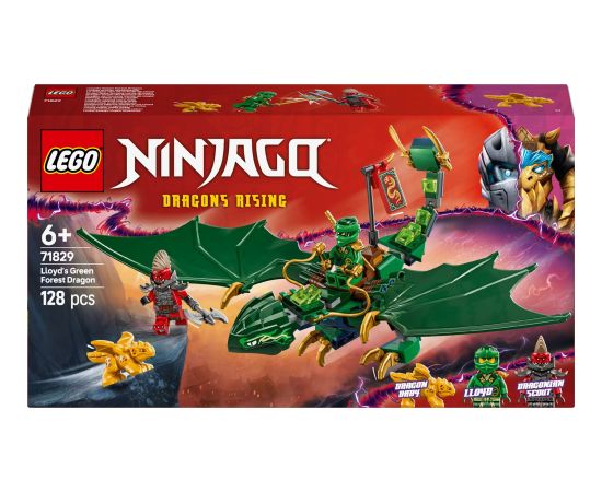 Lego Ninjago Zielony leśny smok Lloyda (71829)