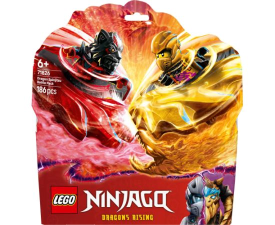 Lego Ninjago Smocze Spinjitzu — zestaw bitewny (71826)