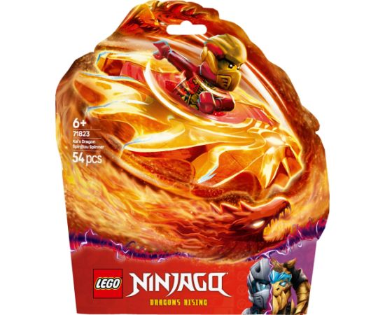 Lego Ninjago Smoczy spinner Spinjitzu Kaia (71823)