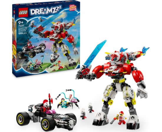 Lego DREAMZzz Tygrysi mech Coopera i hot rod Zero (71497)