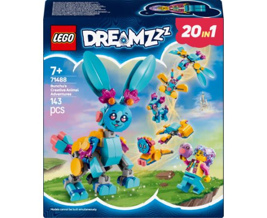 Lego DREAMZzz Kreatywne zwierzęce przygody Bunchu (71488)