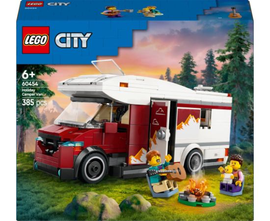 Lego City Wakacyjny kamper pełen przygód (60454)