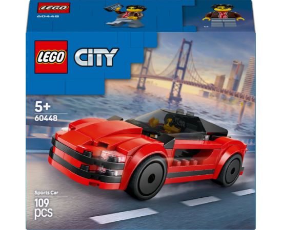 Lego City Czerwony samochód sportowy (60448)