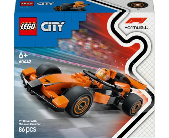 Lego City Formuła 1 F1® Kierowca i bolid McLaren (60442)