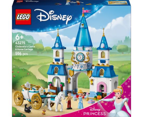 Lego Disney Zamek Kopciuszka i kareta (43275)