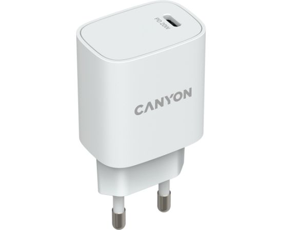 CANYON charger H-20-02 PD 20W USB-C White