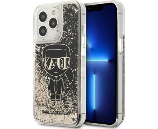 Karl Lagerfeld Liquid Glitter Gatsby Case for iPhone 13 Pro Black