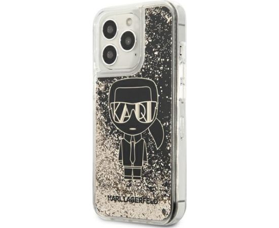 Karl Lagerfeld Liquid Glitter Gatsby Case for iPhone 13 Pro Black