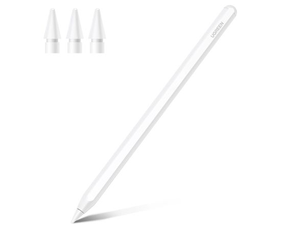 Ugreen LP653 stylus with wireless charging for iPad tablets - white