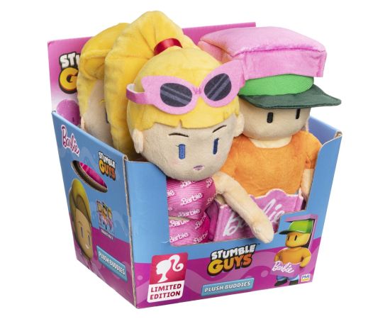 P.m.i. Kids World STUMBLE GUYS x BARBIE PLUSH BUDDIES 20CM - DISPLAY 4 PCS.