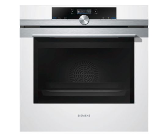 Siemens HB634GBW1 oven 71 L Stainless steel, White