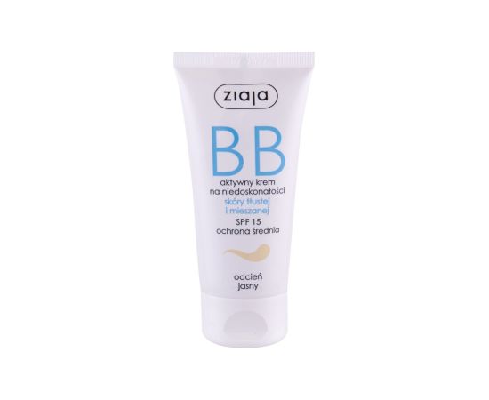 Ziaja BB Cream / Oily and Mixed Skin 50ml SPF15