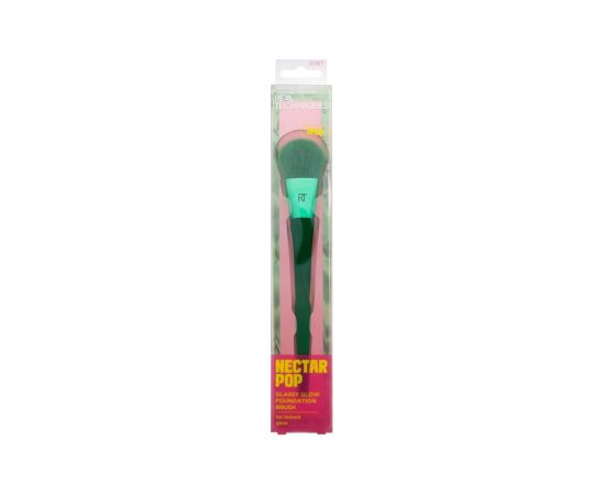 Real Techniques Nectar Pop / Glassy Glow Foundation Brush 1pc W / Brush