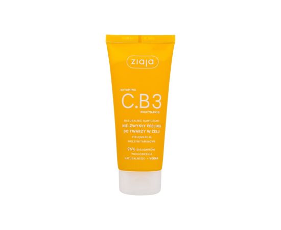 Ziaja Vitamin C.B3 Niacinamide / Face Scrub Gel 100ml W / Peeling