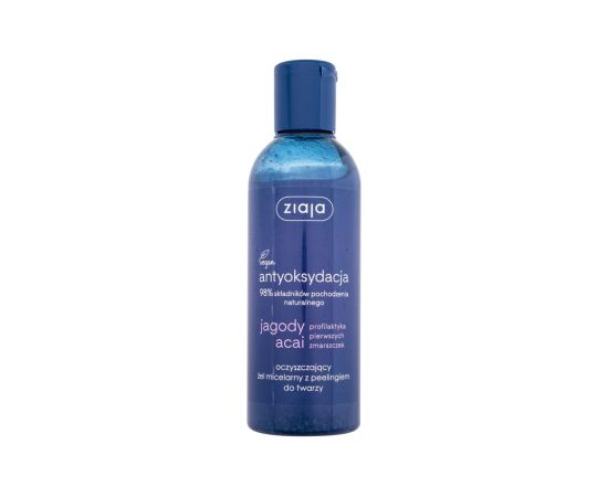 Ziaja Acai Berry / Antioxidation Micellar Cleansing Face Scrub Gel 200ml W / Cleansing Gel