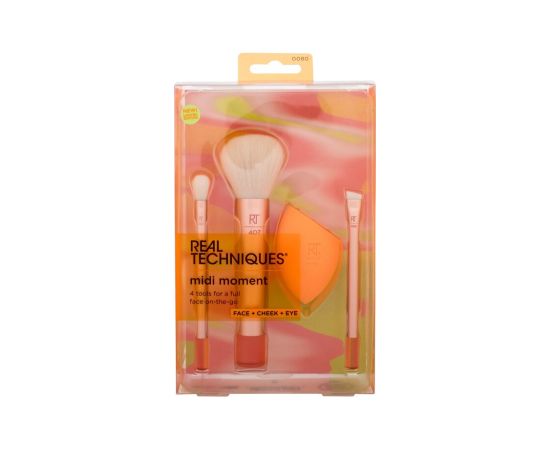 Real Techniques Midi Moment / Brush + Sponge Set 1pc W / Brush