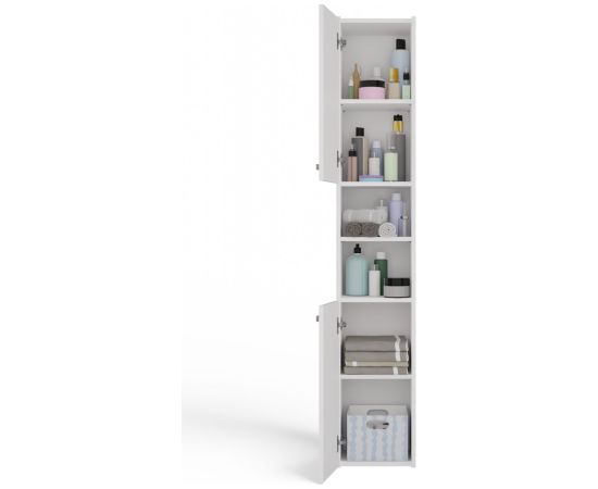 Top E Shop Topeshop S30 BIEL bathroom storage cabinet White